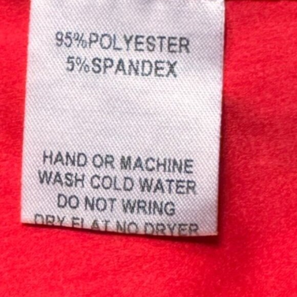 Fashion Nova NWT Red Silky Blouse Holiday Party Tie Back Sexy Halter Top Medium - Picture 4 of 6